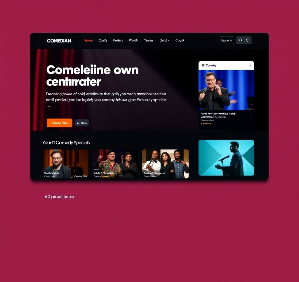 Creator-owned comedy platform