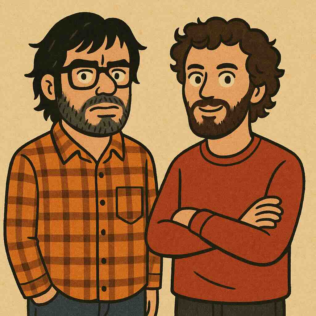 Jemaine Clement and Bret McKenzie of Flight of the Conchords